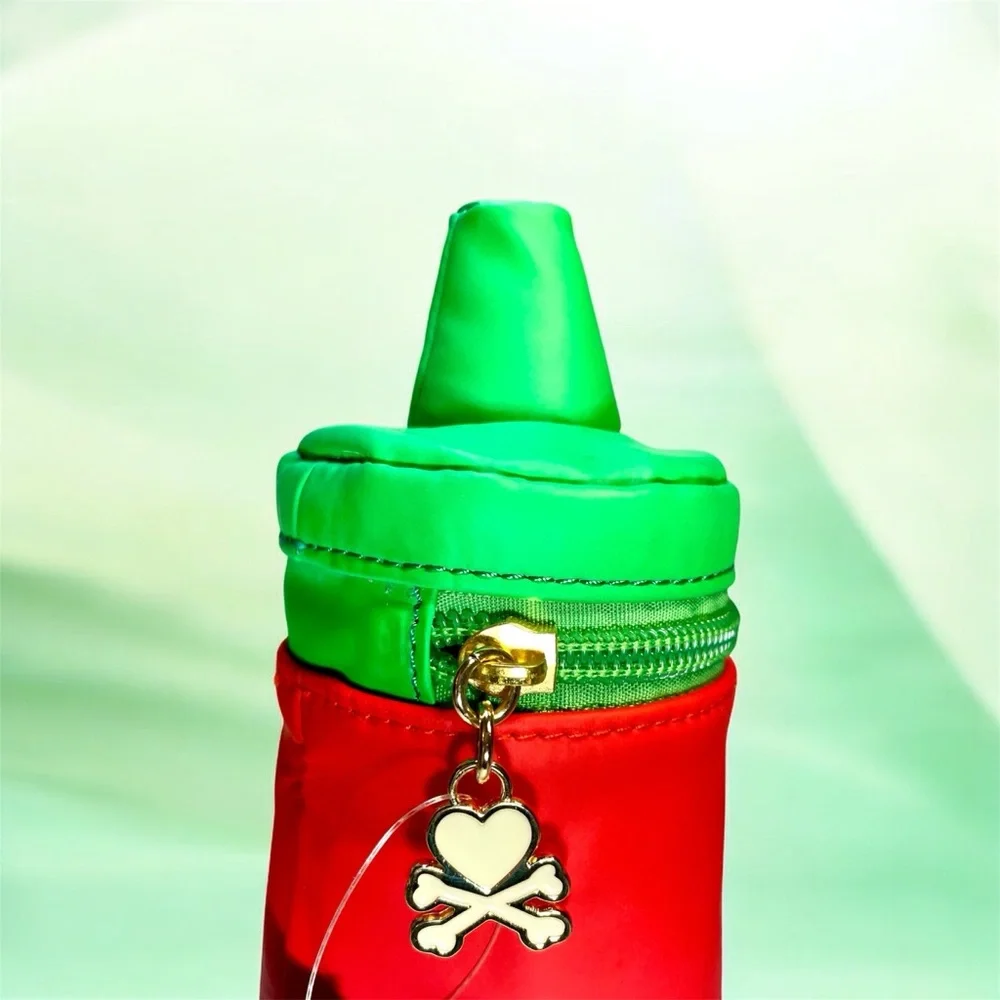 NEW Tokidoki Toki Takeout Hotty Pencil Case Sriracha Hot Devil Chili Sauce NWT